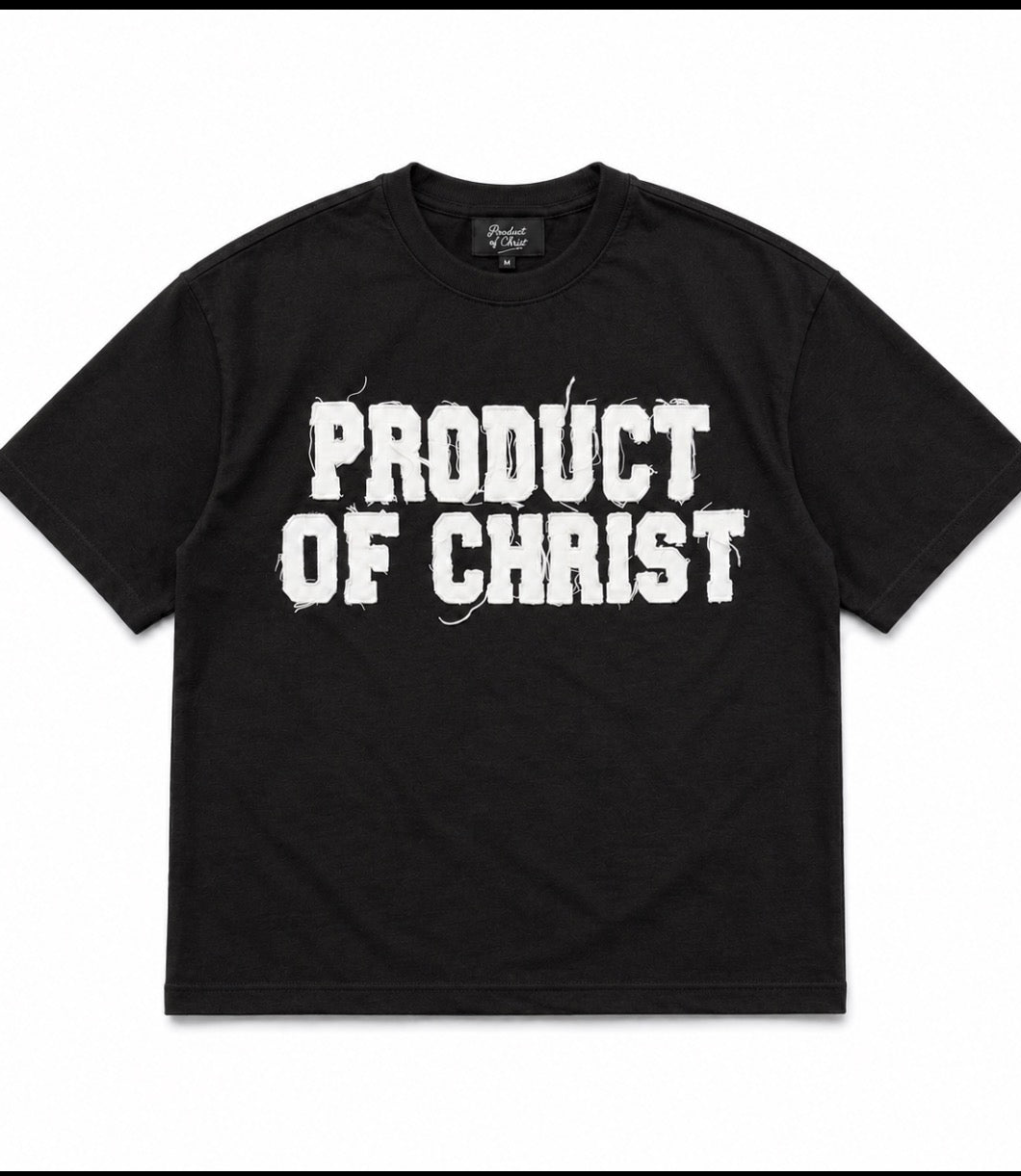 Product of Christ Black Tee PREORDER