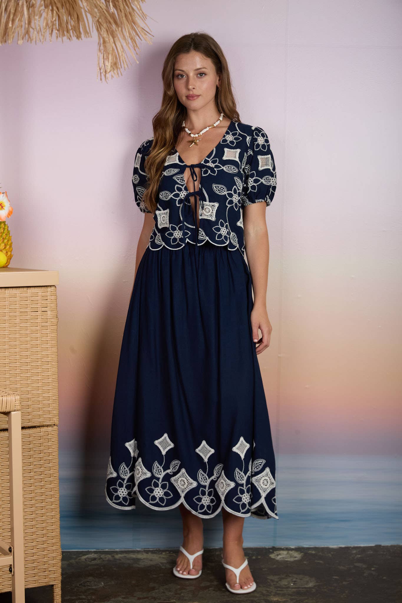 Liberty Lane Midi Skirt