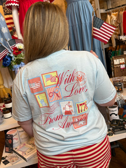 With Love From America Tee
