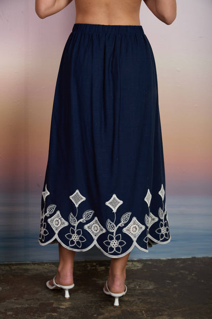 Liberty Lane Midi Skirt