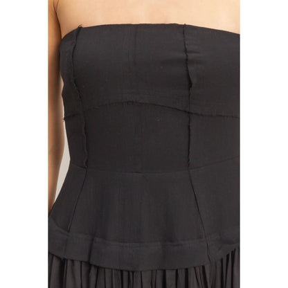 Midnight Breeze Maxi Dress