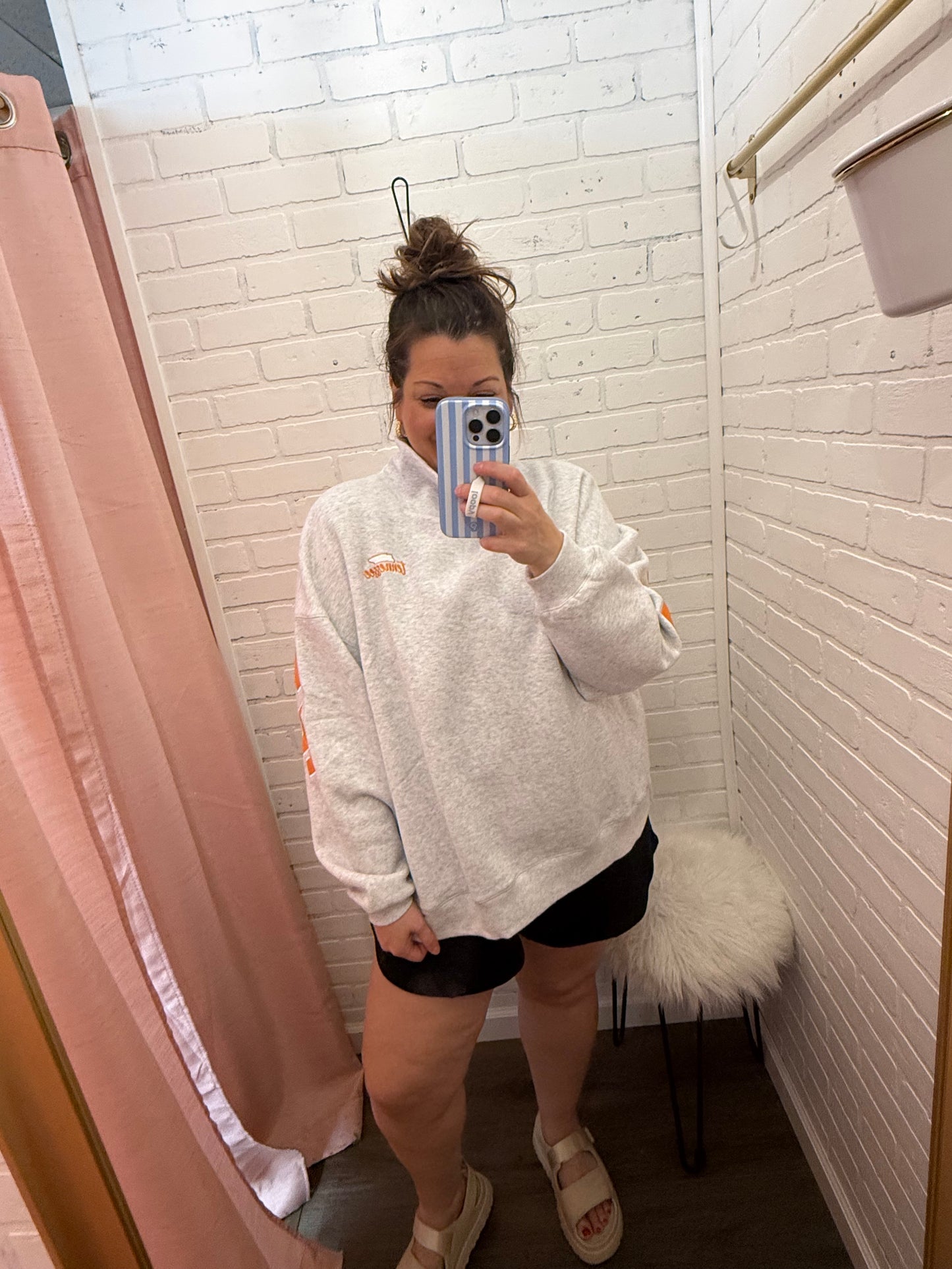 🧡TENNESSEE🧡 Oversized Mockneck Sweatshirt