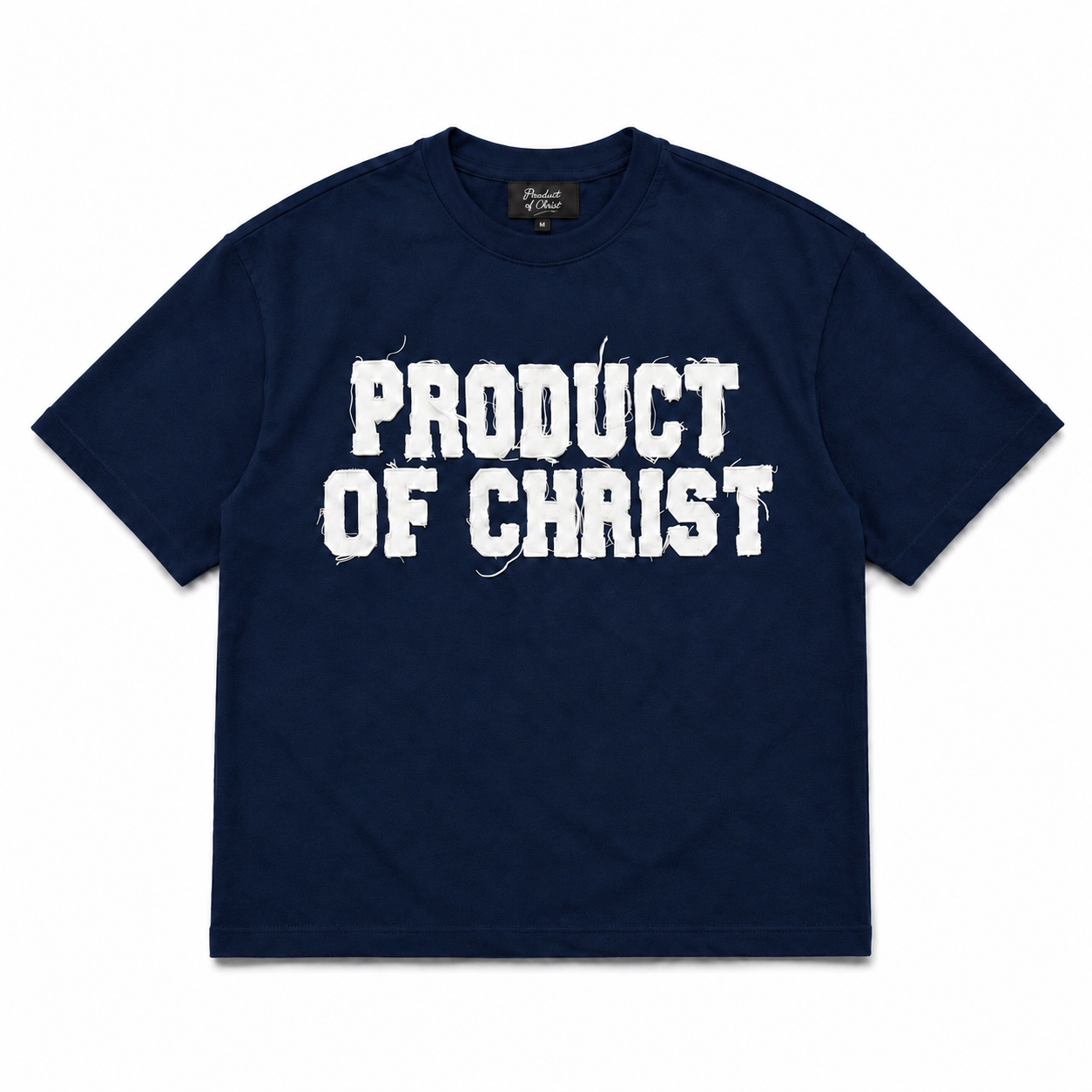 Product of Christ Navy Blue Tee PREORDER