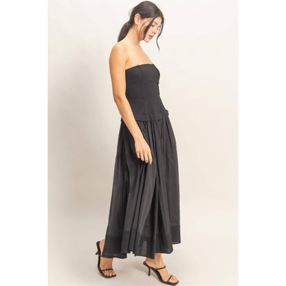 Midnight Breeze Maxi Dress