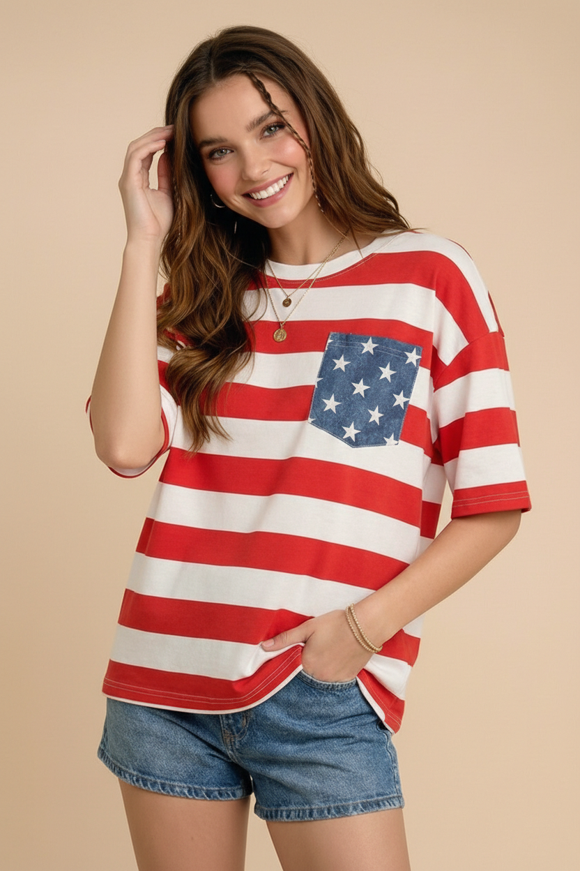 Stars + Stripes Top