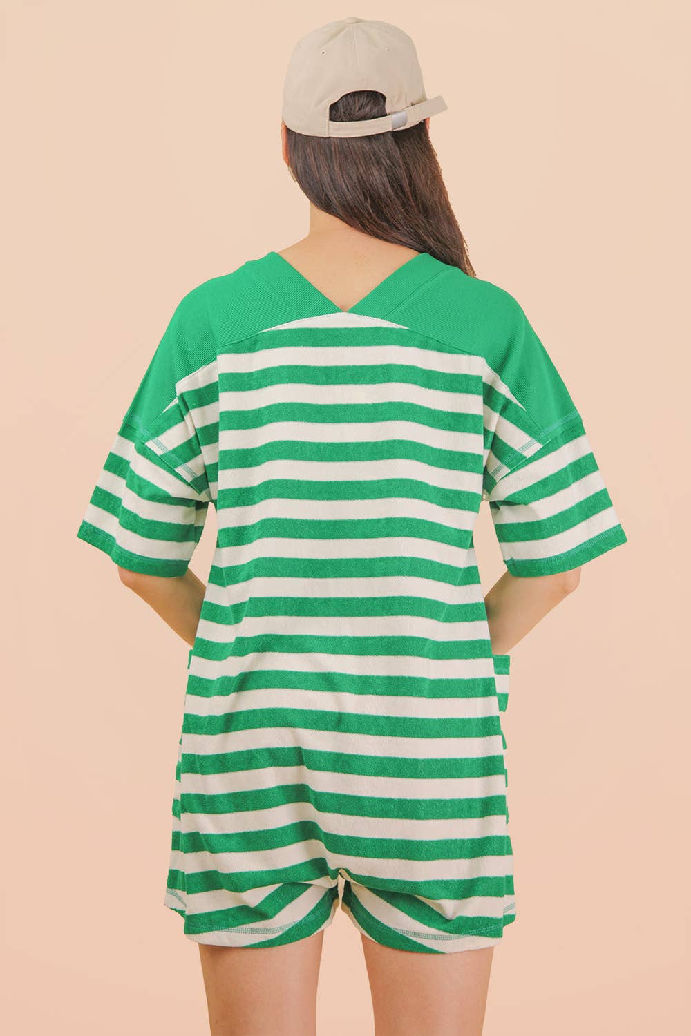 Palm Coast Stripe Romper