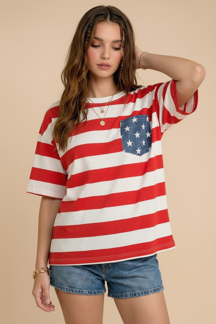 Stars + Stripes Top
